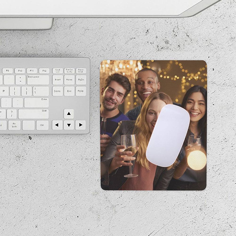 Mouse Pad Blank Sublimation - 4 Stück Sublimations-Mauspad-Rohlinge, rutschfeste große Mausmatte