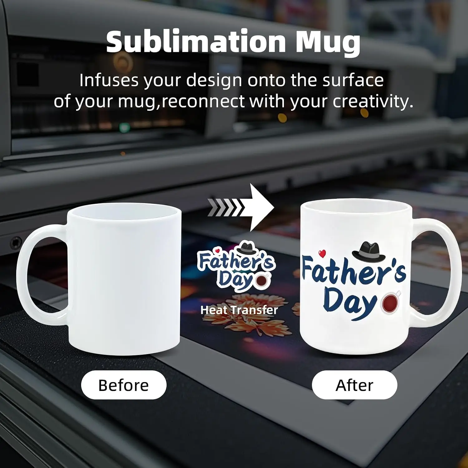 Sublimationsbecher 11 oz, Subl – Sublimation Mug White Bewertung und Preis