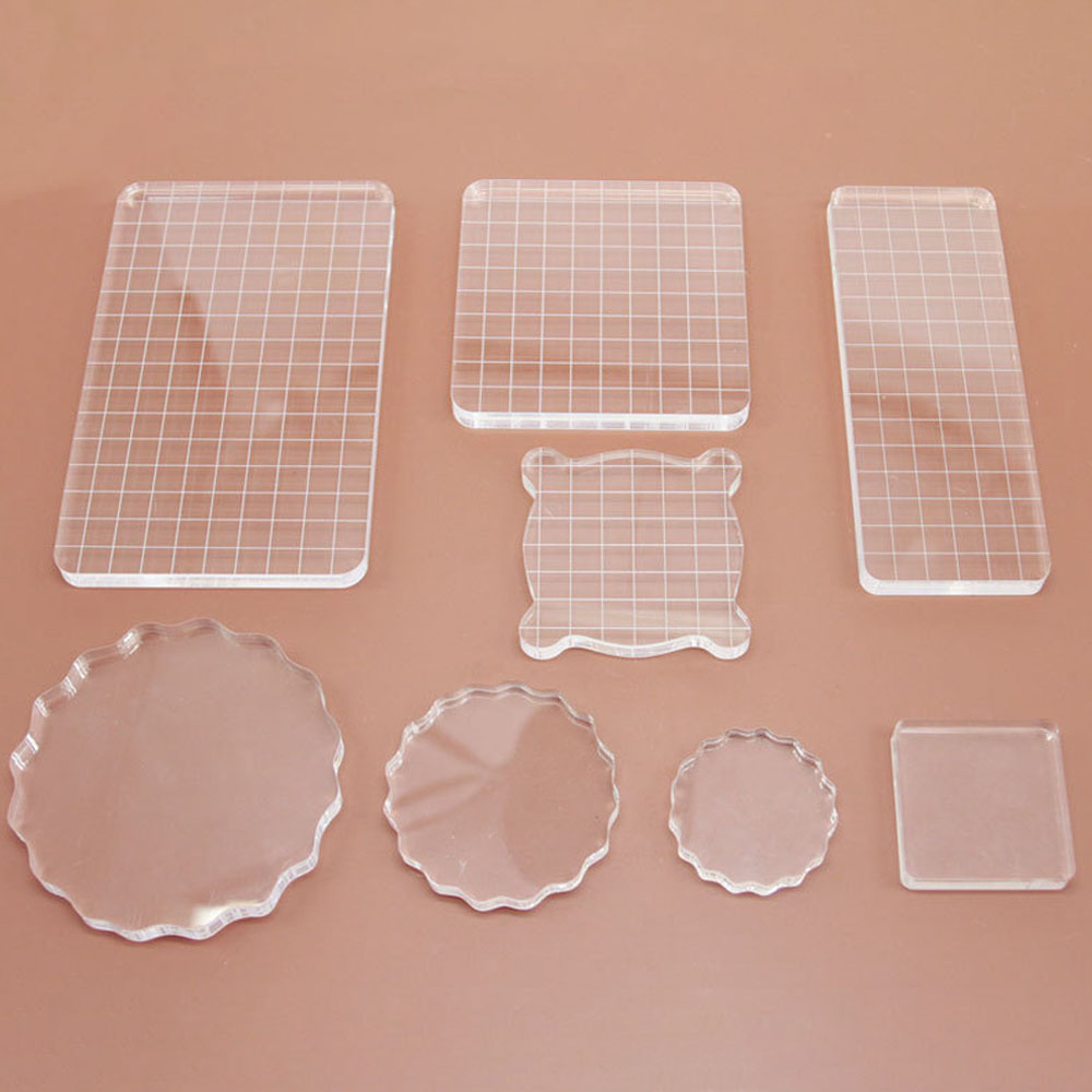 Klarer Acryl-Stempelblock. Ver – Photo Acrylic Block Bewertung und Preis