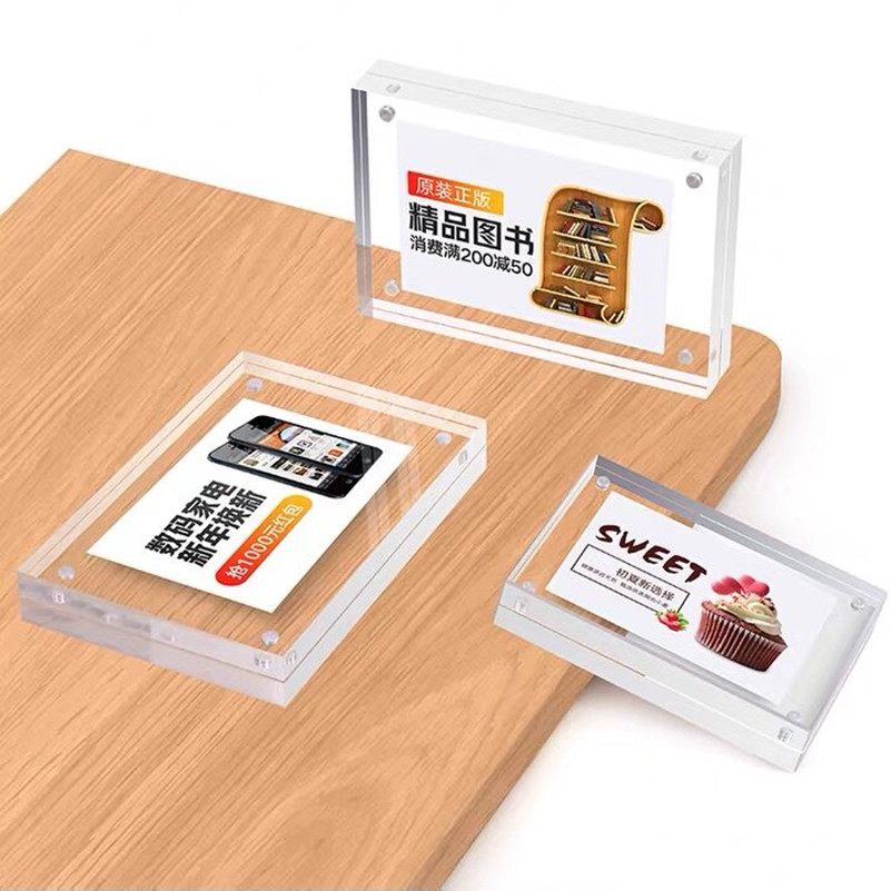 90 x 55 mm magnetischer Acryl- – Photo Acrylic Block Bewertung und Preis