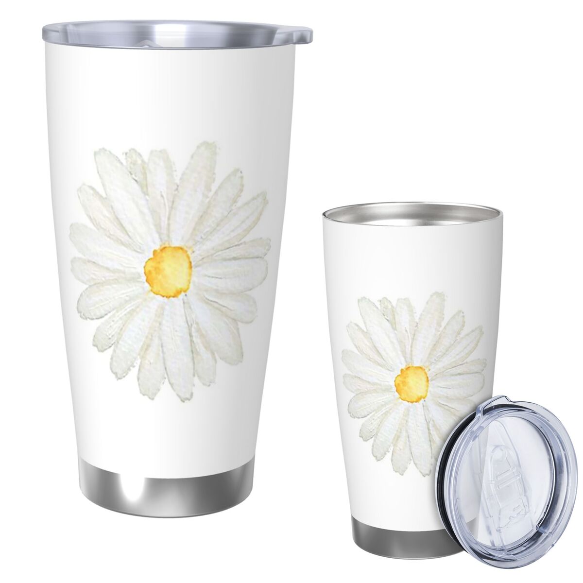 Handbemalter, ein kleiner weiß – Tumbler 20Oz White Bewertung und Preis