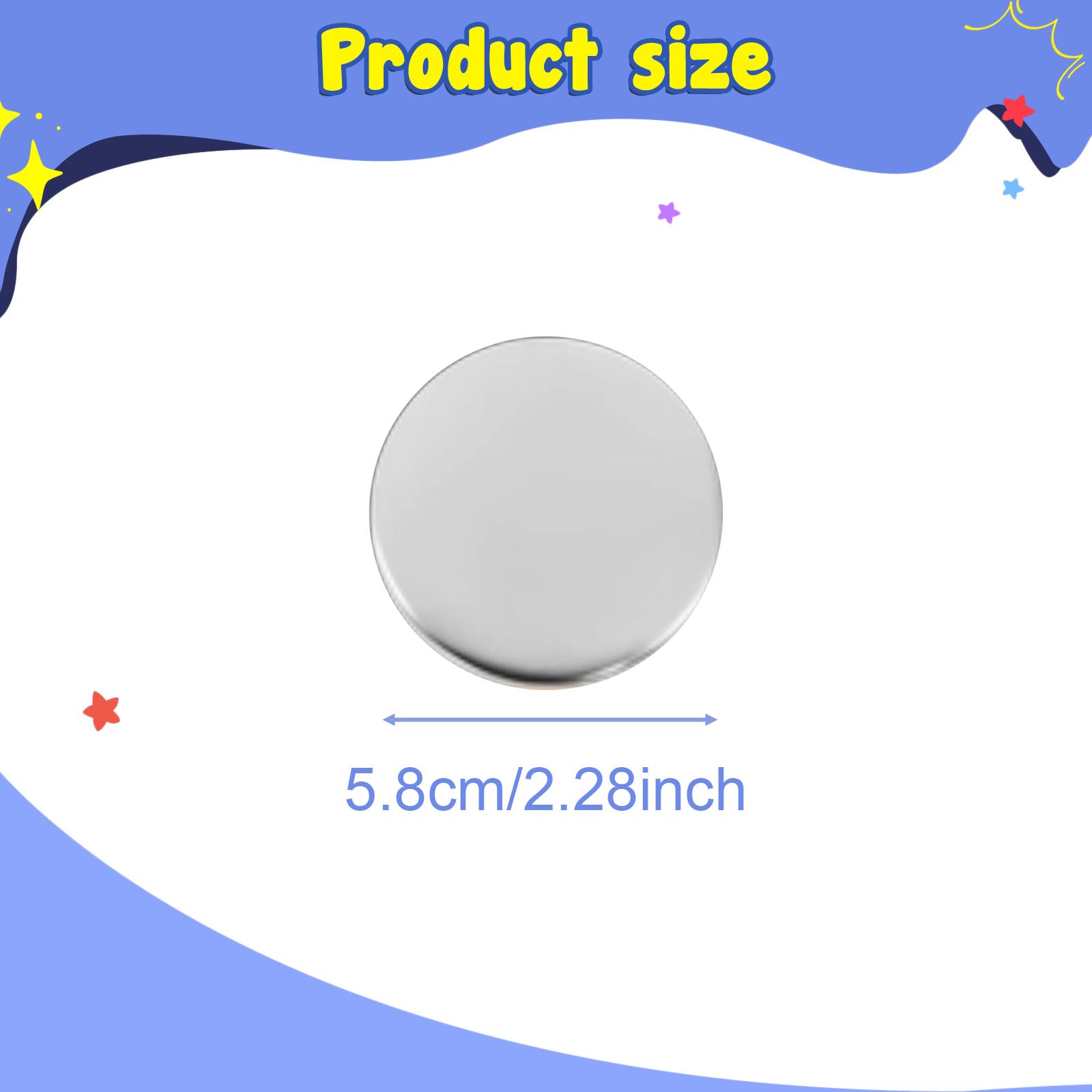 902-teiliges Set für die Herst – Button Badge Blank Bewertung und Preis