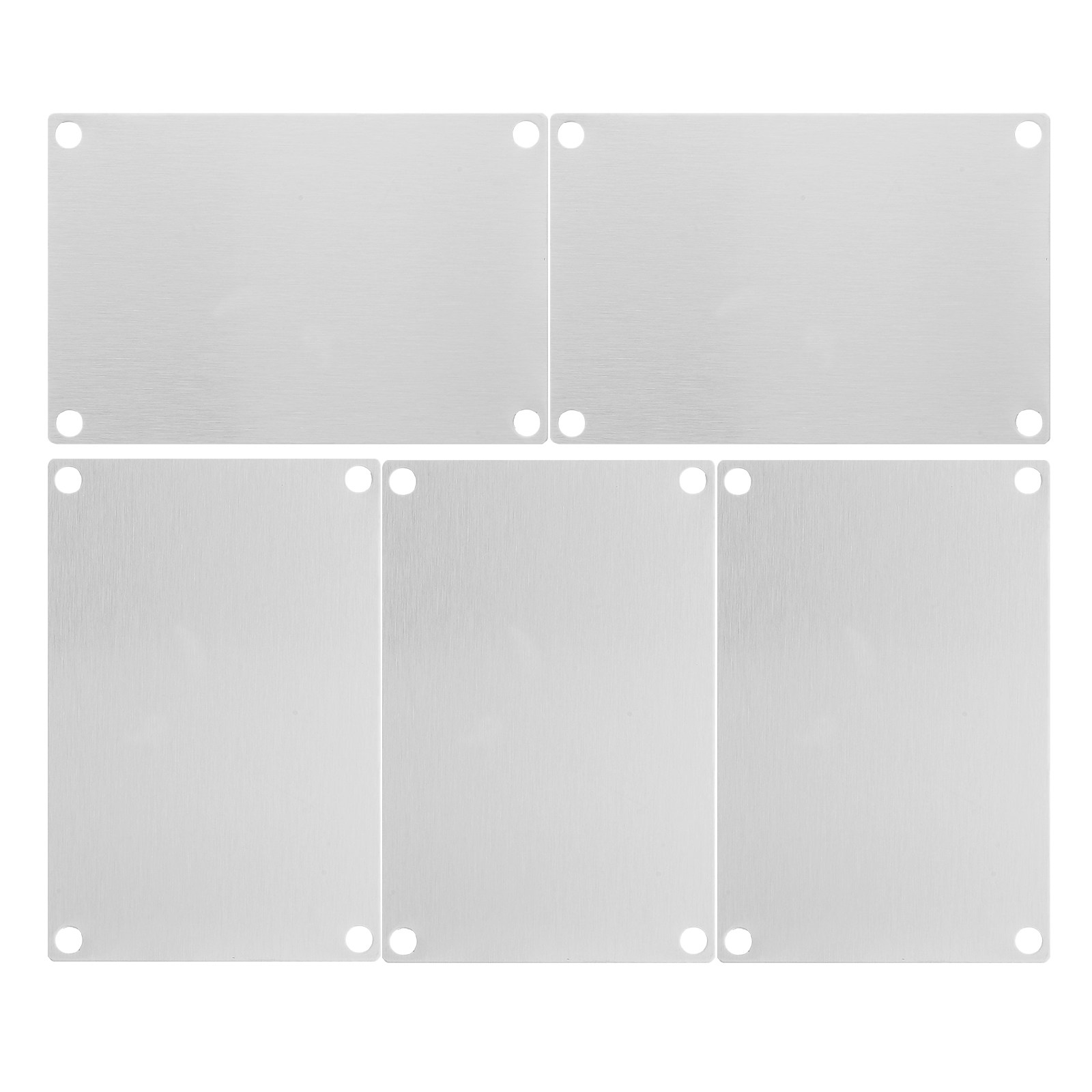 5 Stück Blanko-Edelstahl-Schil – Yard Sign Blank Bewertung und Preis