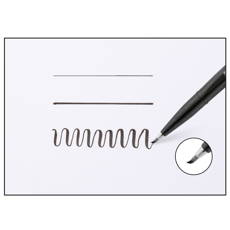 PENTEL TOUCH Pinselzeichen Sti – Pentel Pen Sign Pen Bewertung und Preis