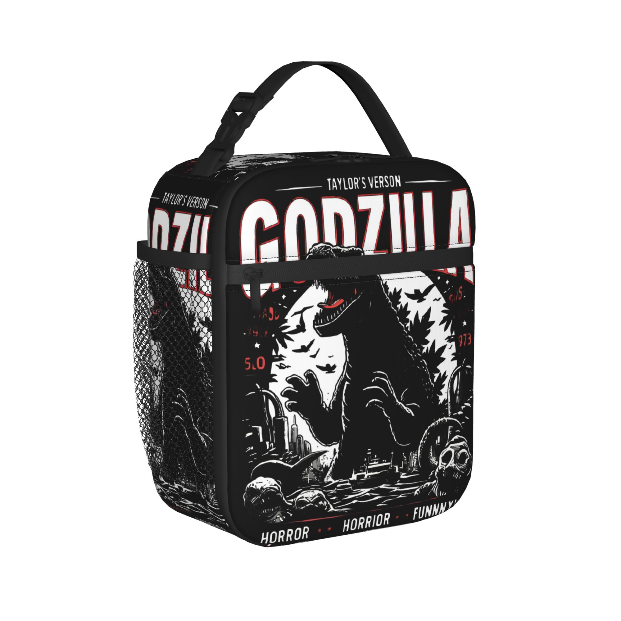 Godzillaed Anime Isolierte Lun – Tote Bag Sublimation Bewertung und Preis