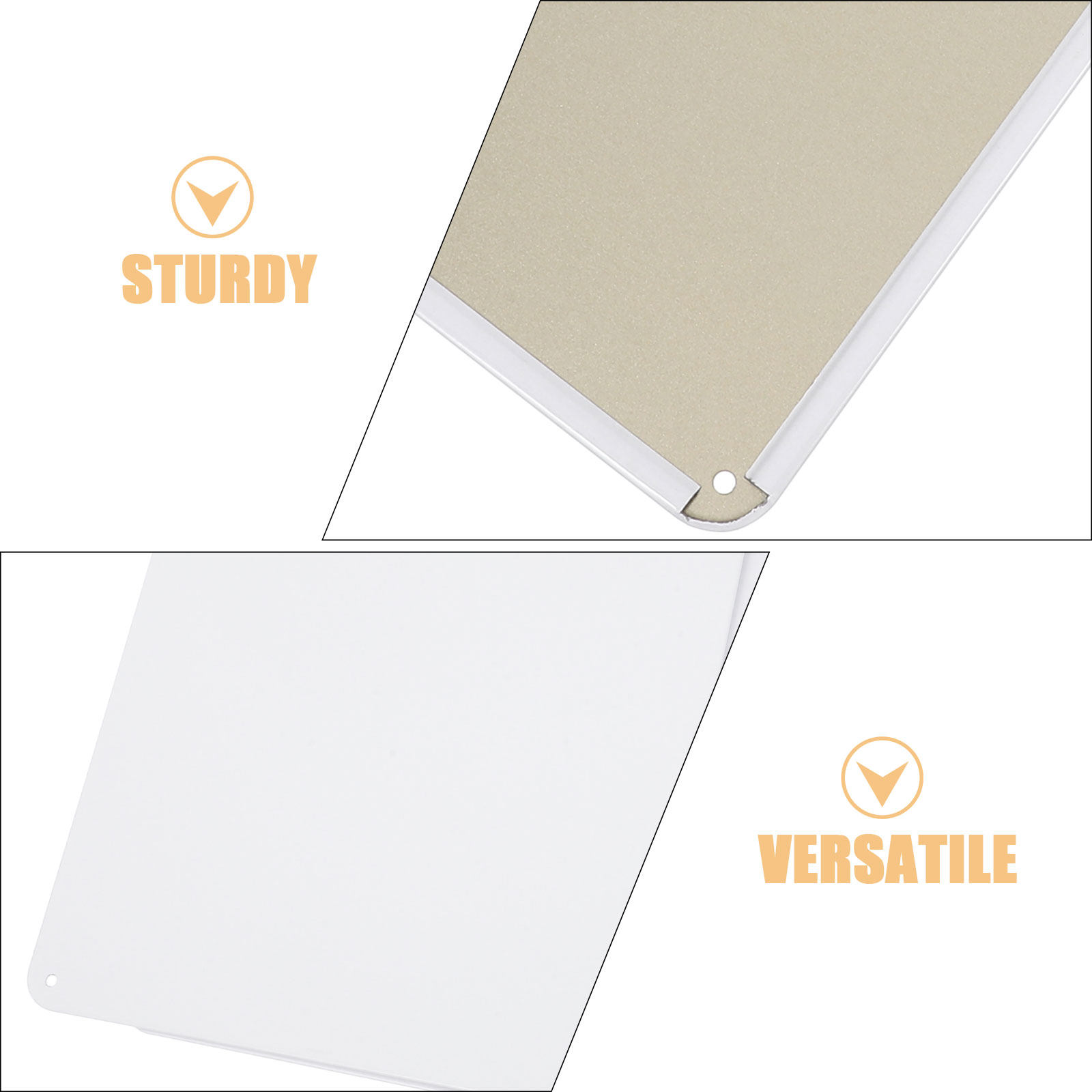 2 Stück Blanko-Blechschilder,  – Yard Sign Blank Bewertung und Preis