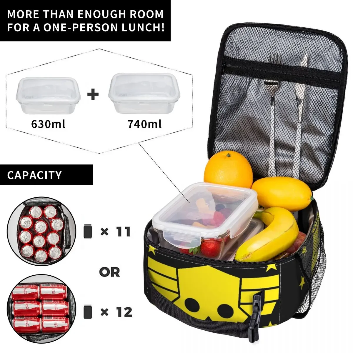 Isolierte Lunchtasche Helldive – Tote Bag Sublimation Bewertung und Preis