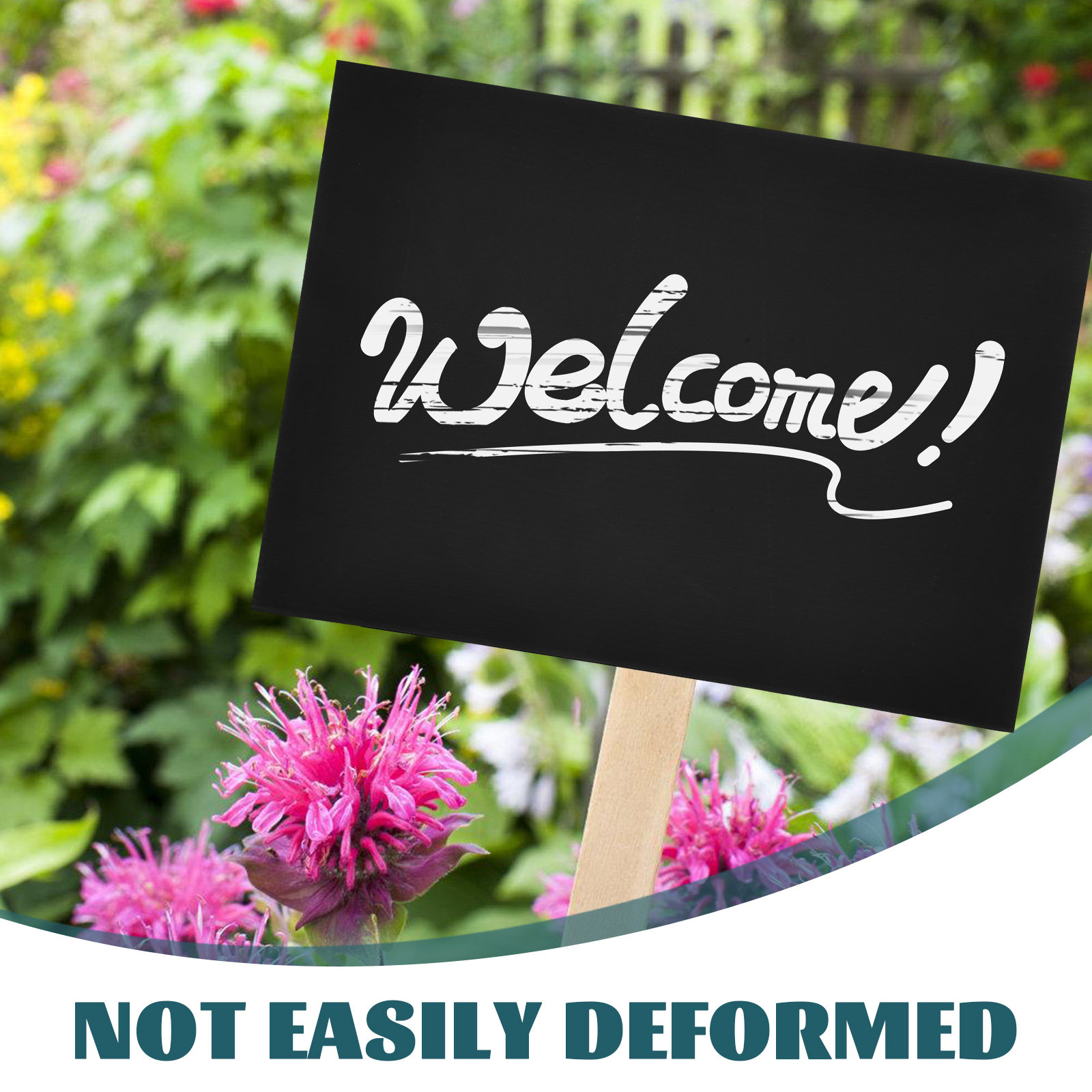 2 Stück Mattschwarze Blanko-Hi – Yard Sign Blank Bewertung und Preis
